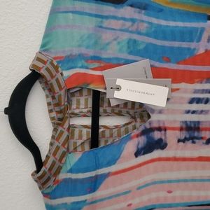 NWT Anthropologie L Blouse by Conditions Apply